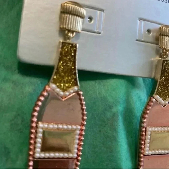 NEW  BAUBLEBAR PINK CHAMPAGNE
EARRINGS - Picture 2 of 4